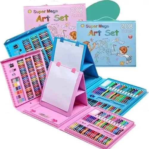 Kit de Arte Niños Maleta 208 Piezas